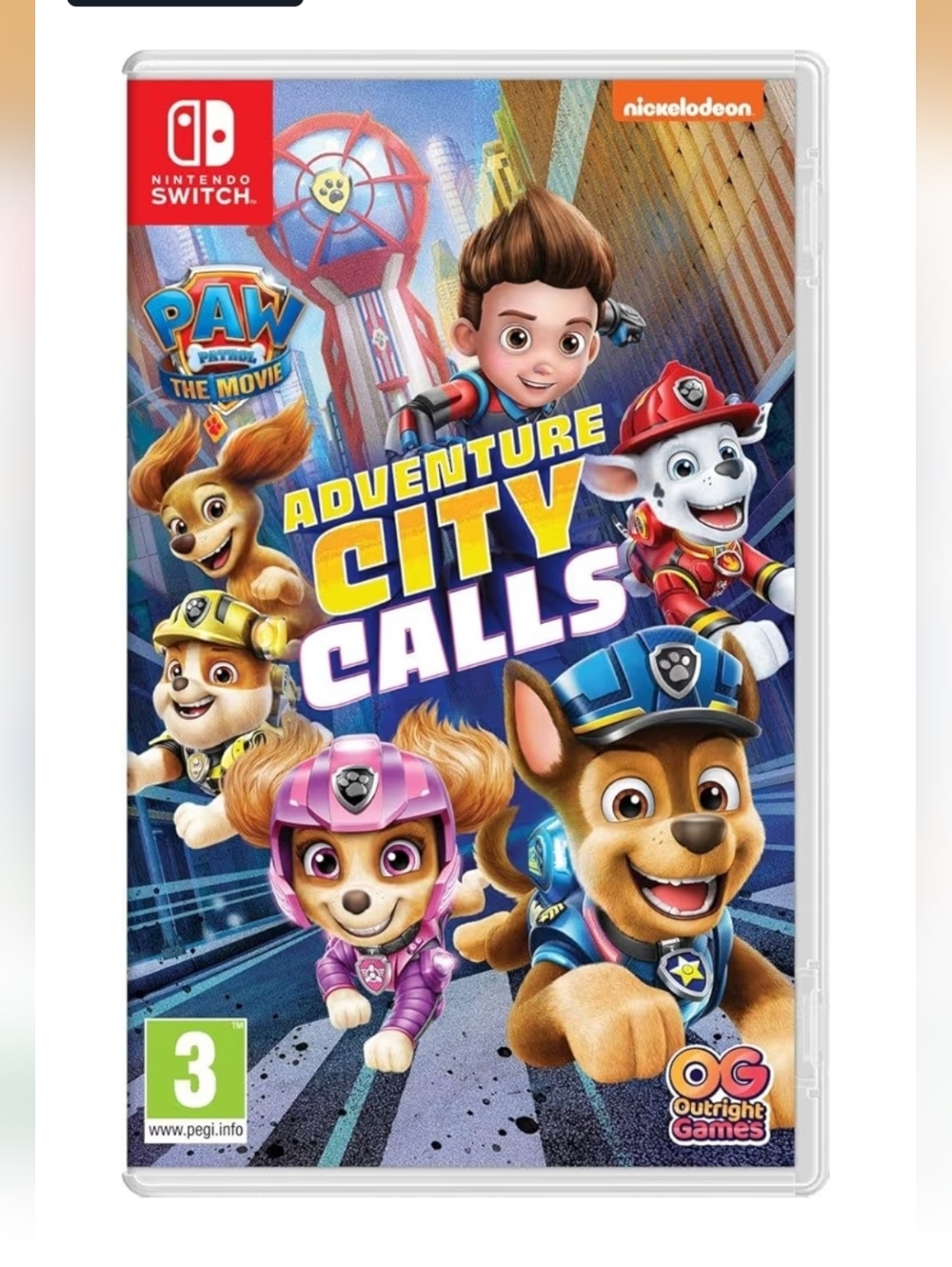 PAW Patrol Adventure City Calls Game - Nintendo Switch